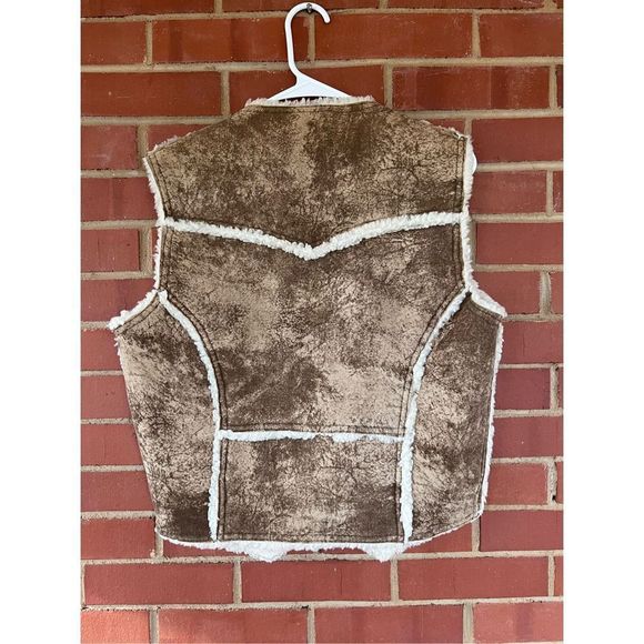 Vintage Sherpa Vest 1970s - Picture 3 of 5